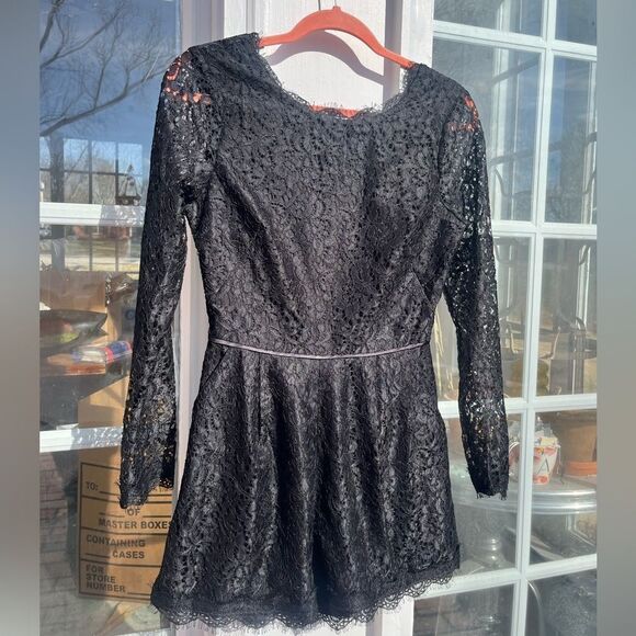 Anthropologie Long Sleeve Lace Romper NWT - Picture 7 of 10